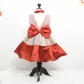 Net Décor Frock & Headband Dress
